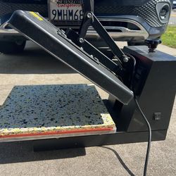 Heat press machine