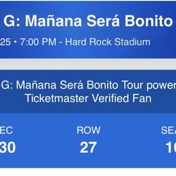 Karol G Tickets 3 Tickets