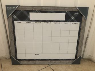 Dry Erase magnetic board