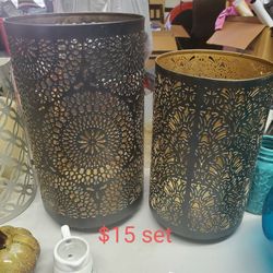 Large Candle Holder Set