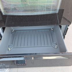 Electric RANGE OVEN  and over the range microwave