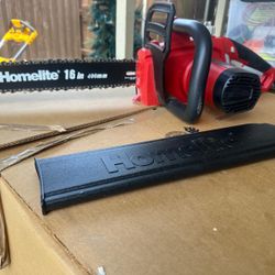 Homelite16 in. 12 Amp Electric Chainsaw