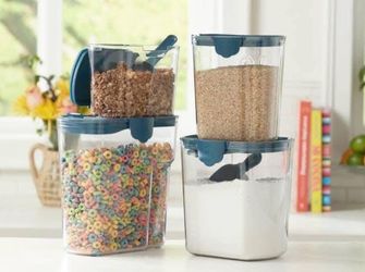 Princess House Pantry Storage Container Set Navy