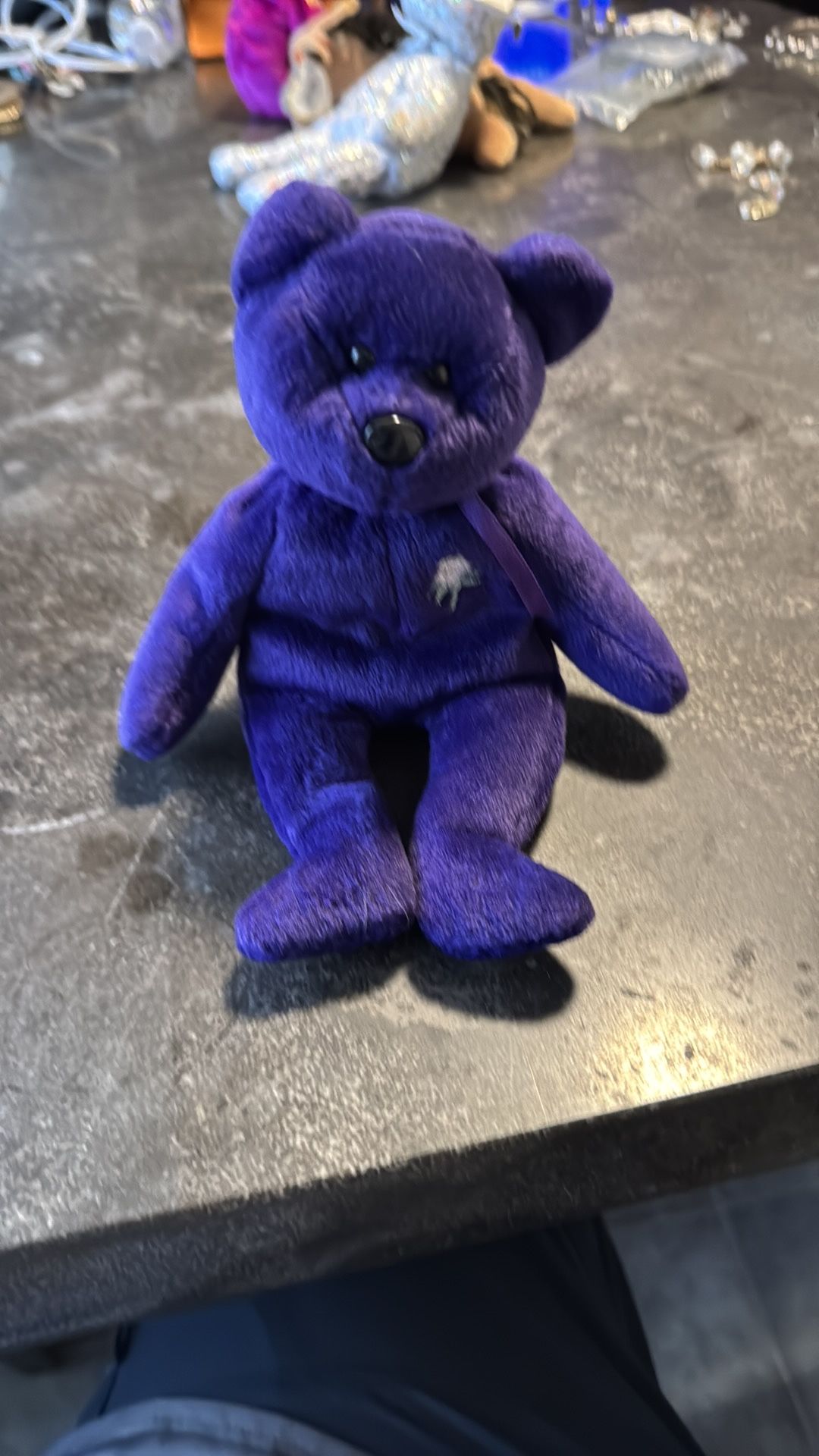Rare Purple Princess Diana Beanie Baby By TY