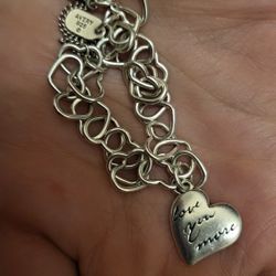 James Avery Bracelet With Charm And Gift Card