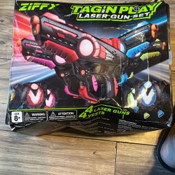 BRAND NEW LASER GUN SET 