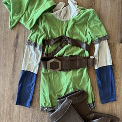 Renaissance Woodsman Robin Hood Halloween costume size 8-10