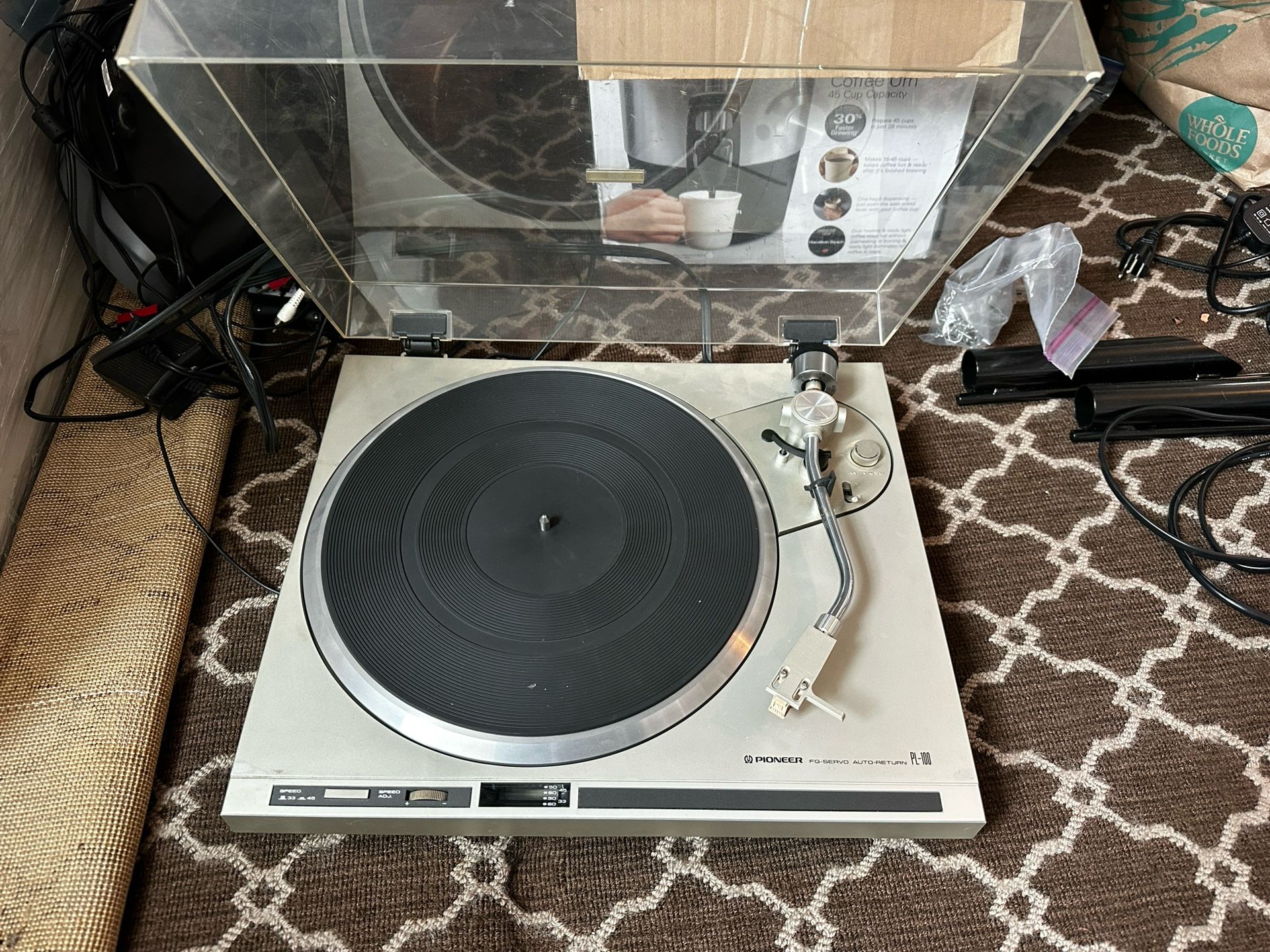 Pioneer PL100 Turntable