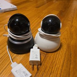 Two Yi Indoor Cameras
