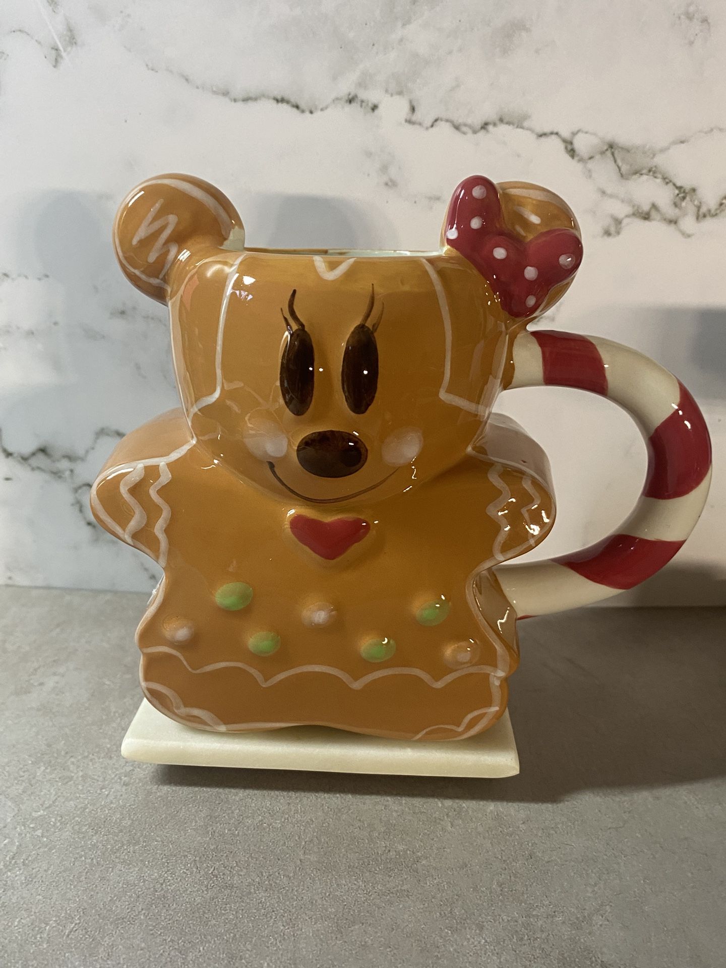 Christmas Minnie Mouse Gingerbread Mug Cup