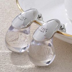 Resin Water Drop Earrings