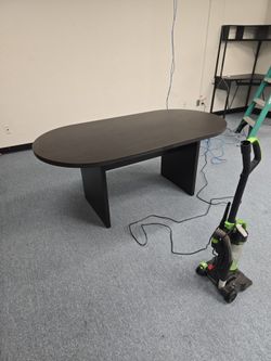 Dark Espresso Oval Conference Table