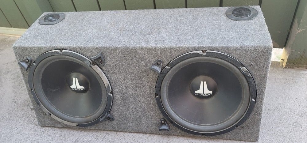 JL AUDIO Speakers With Box