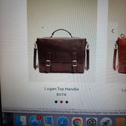 The Frye Company  Logan Top Handle Mens briefcase