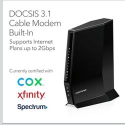 NETGEAR Nighthawk Modem Router Combo (CAX30)