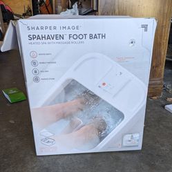 Sharper Image Spa Haven Foot Bath