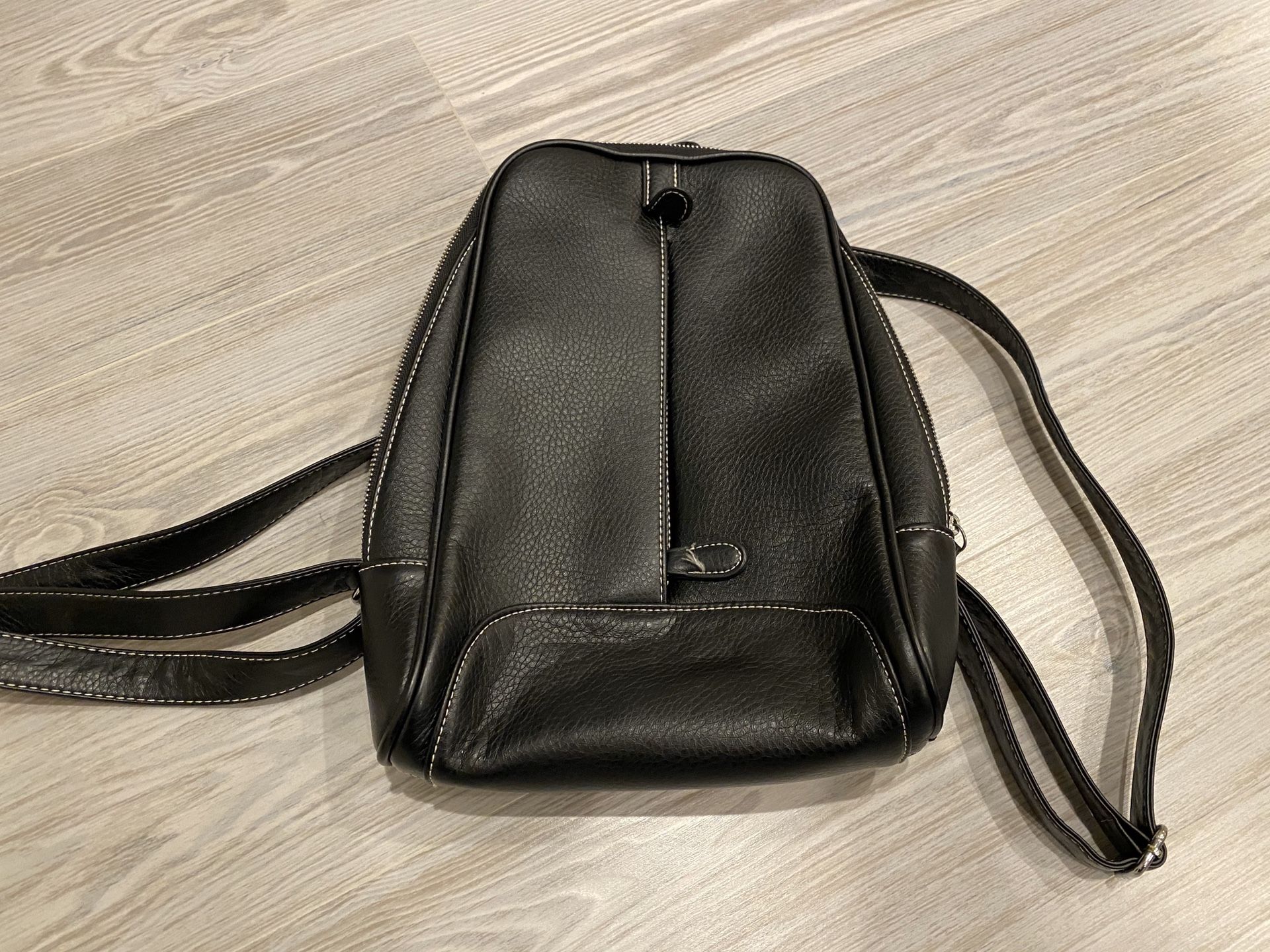 Black medium size backpack