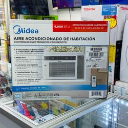 MIDEA Window Air Conditioner 6000BTU