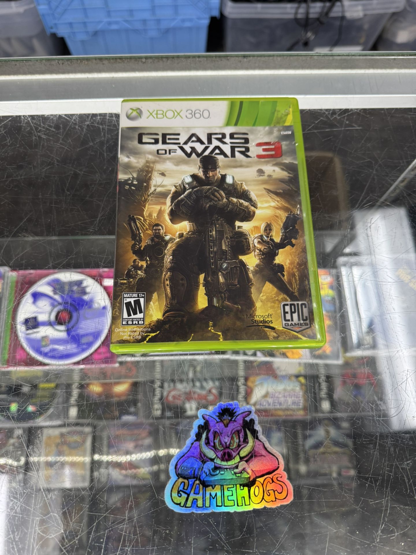 Gears Of War 3 Xbox 360 $10 Gamehogs 11am-7pm