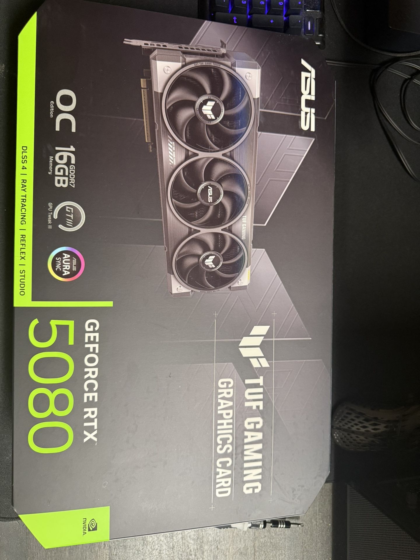 ASUS TUFF RTX 5080 OC