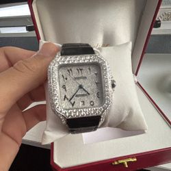 Luxury Iced Out Car. Watch 