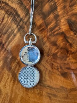 Sterling silver Coach locket