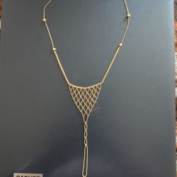 Beautiful 14kt Italian Gold Necklace 