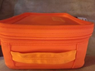NEW YETI Daytrip Lunch Box - Limited King Crab Orange With NEW YETI 2 Pound Ice Block