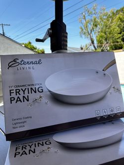 Eternal Living 11 Inch Ceramic Non-Stick Frying Pan