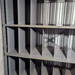 3 Shelving Units - Heavy Duty Steel - X-ray Storage 