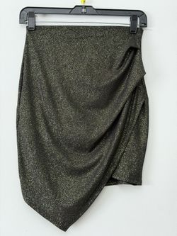 Gold Brown Glitter Chocolate Skirt 