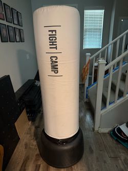 Fight camp punching bag