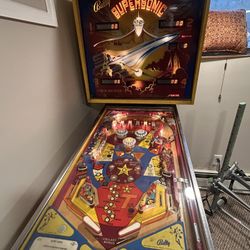 Ballys 1978 Supersonic Pinball Machine REDUCED $1200
