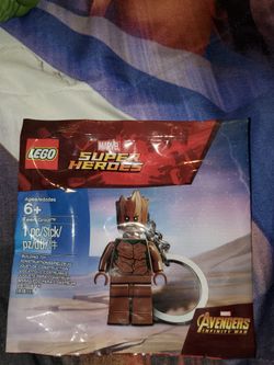 Lego Groot Keychain