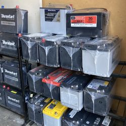 Car batteries