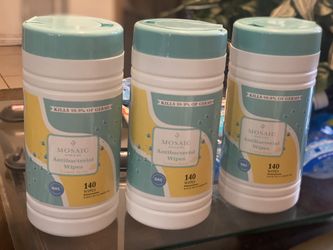 ANTIBACTERIAL WIPES 140 COUNT ONLY $15 each