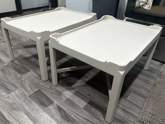 Vintage End Table Pair
