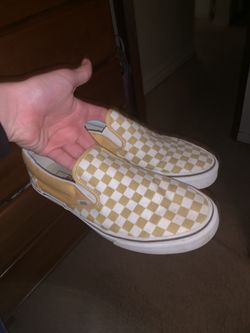 Vans checkered slip on size 11.5