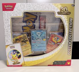 Pokémon TCG 30th Celebration Poster Collection Box