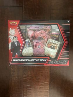 Pokemon  mewtwo ex team rocket box
