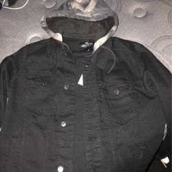 Men’s Hollister Hooded Jean Jacket