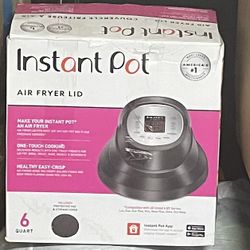 Instant Pot Air Fryer Lid 6 quart