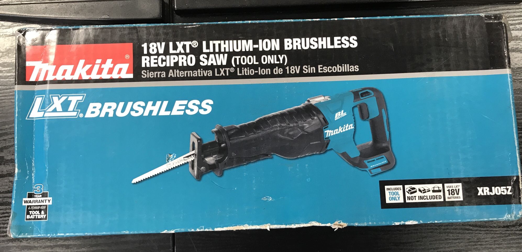Makita 18V LXT Lithium ion Brushless Recipro Saw CRJ05Z
