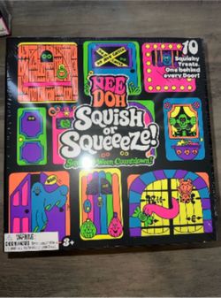Needoh Squish or Squeeze 10 Day Halloween 👻 Countdown