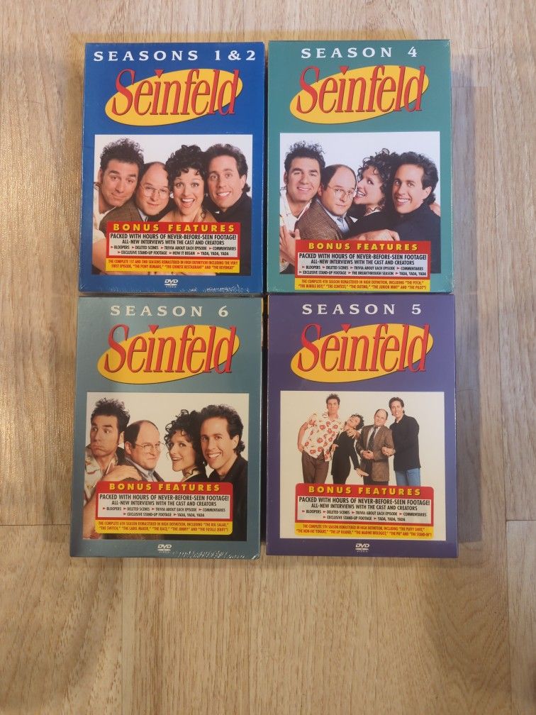 Seinfeld Season Dvds