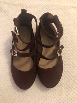 Old navy shoes burgundy