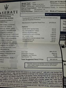 2016 Maserati Ghibli