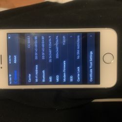 Network unlocked iPhone SE 64gb