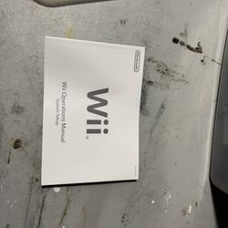 Nintendo WII System With games And Figures