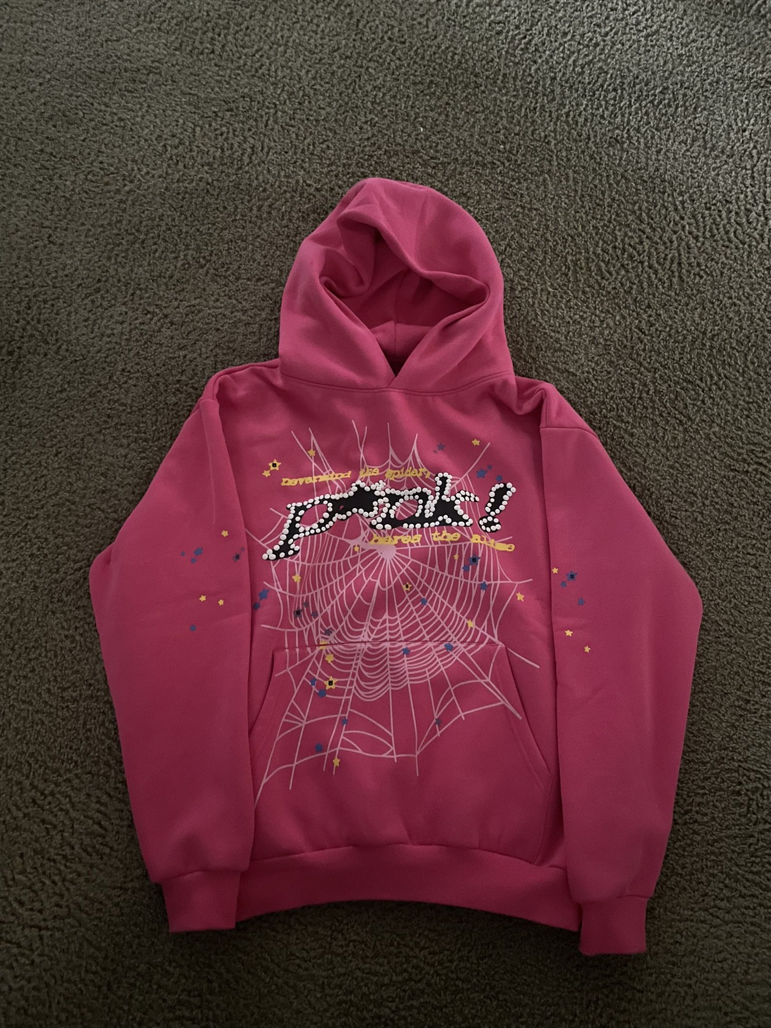 Pink Spider Hoodie 🕷️